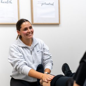 Podiatrist providing personalised support to a patient in Toowoomba